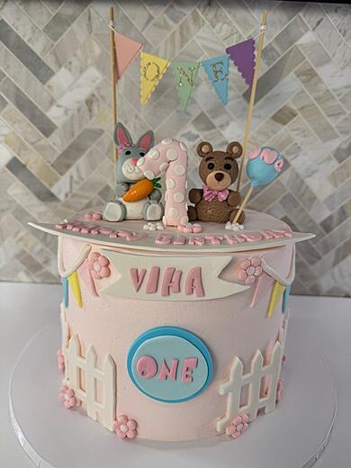 Bunny Bear Cake