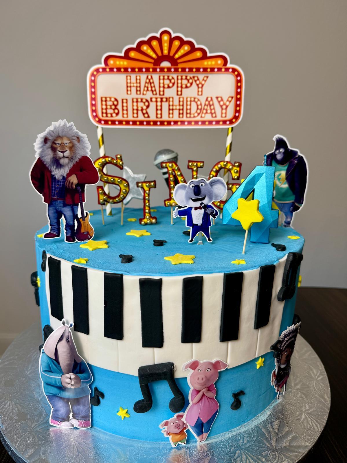 Sing Movie Cake