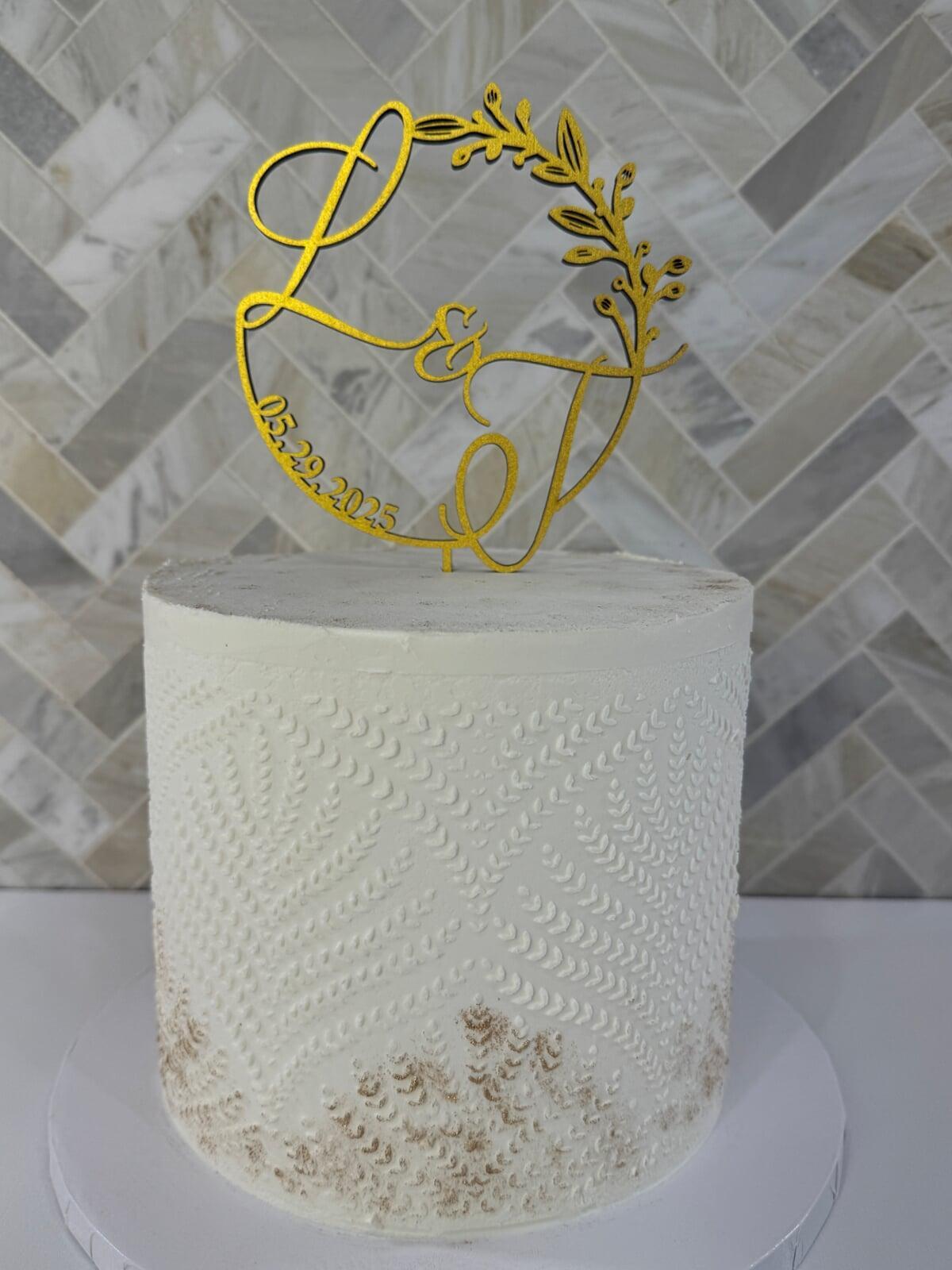 Wedding Cake white gold